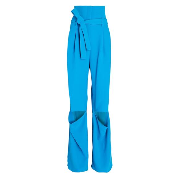 NWOT A.W.A.K.E. MODE AWAKE MODE Cut-Out Pleated Straight-Leg Pants 38 - Picture 3 of 11